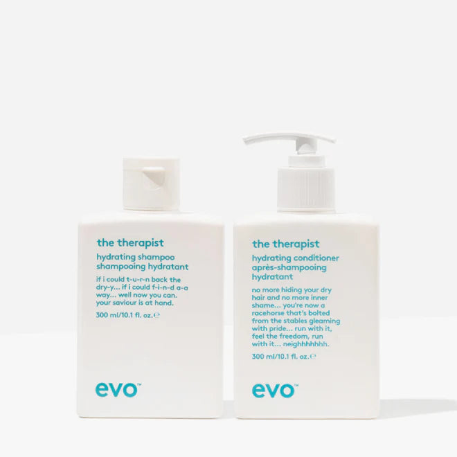 EVO The Therapist Hydrating Duo Bundle - Professional Hair Care Set UK