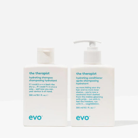EVO The Therapist Hydrating Duo Bundle - Professional Hair Care Set UK