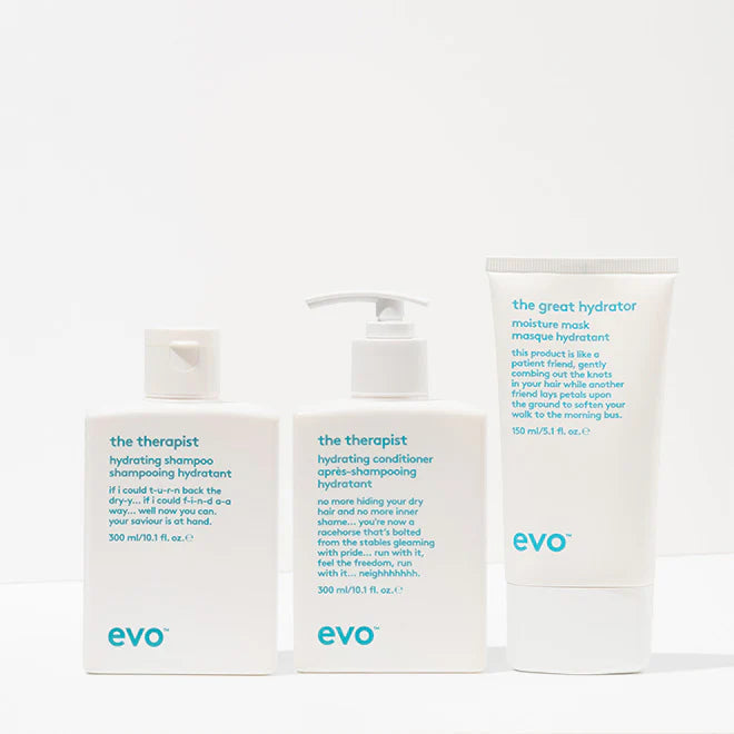 EVO Hydrating Routine Bundle Professional Hair Care Set