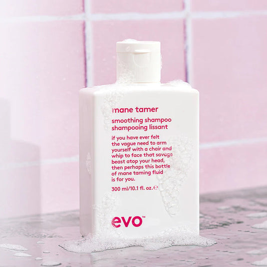 EVO Mane Tamer Smoothing Shampoo 300ml Professional Anti-Frizz Treatment