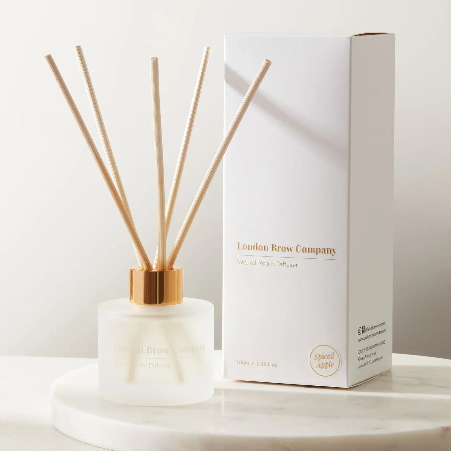 London Brow Natural Essence Reed Diffuser 100ml