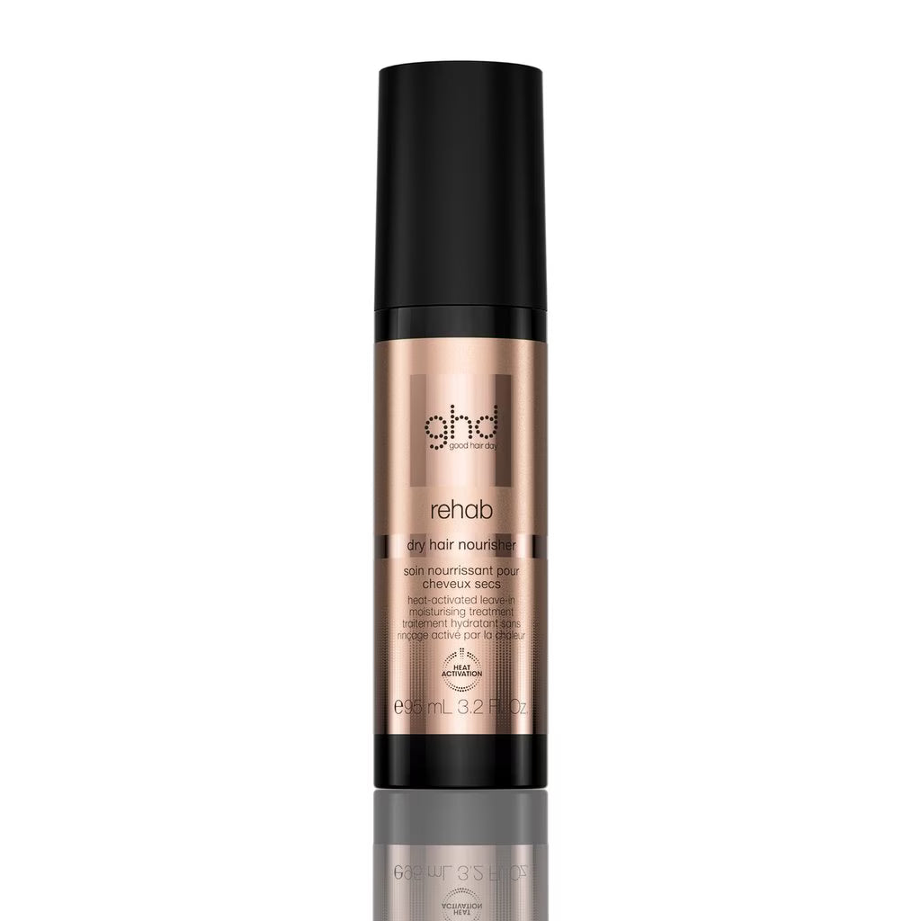 ghd Rehab Dry Hair Nourisher, Heat-Activated Leave-In Moisturising Treatment 95ml