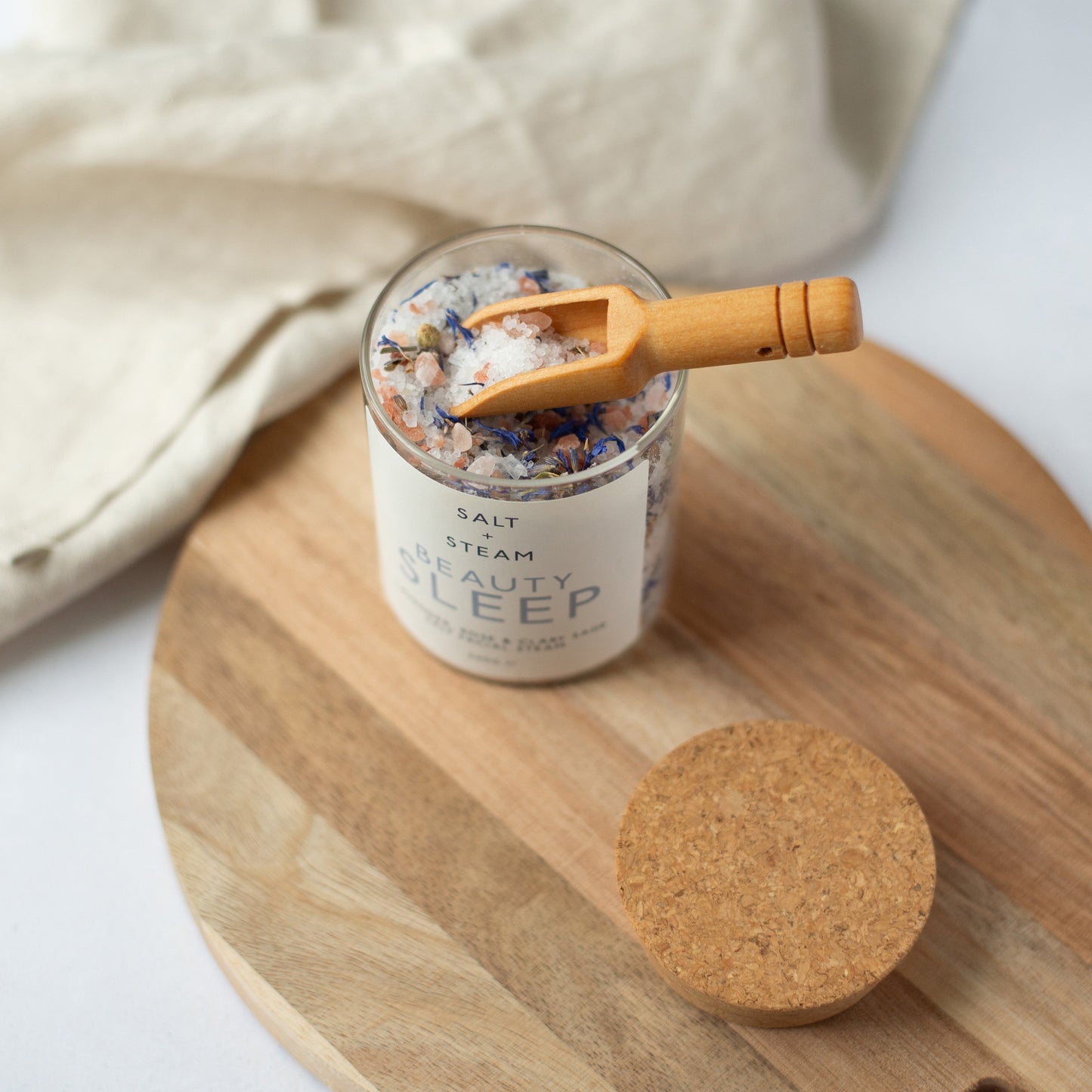 Salt + Steam wooden facial steam scoop