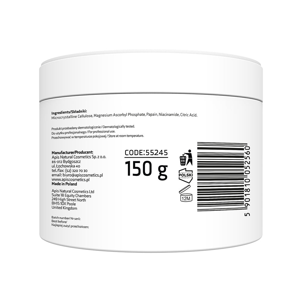 Apis ADENO-C Flash Glow Enzymatic Powder Peel | 150g