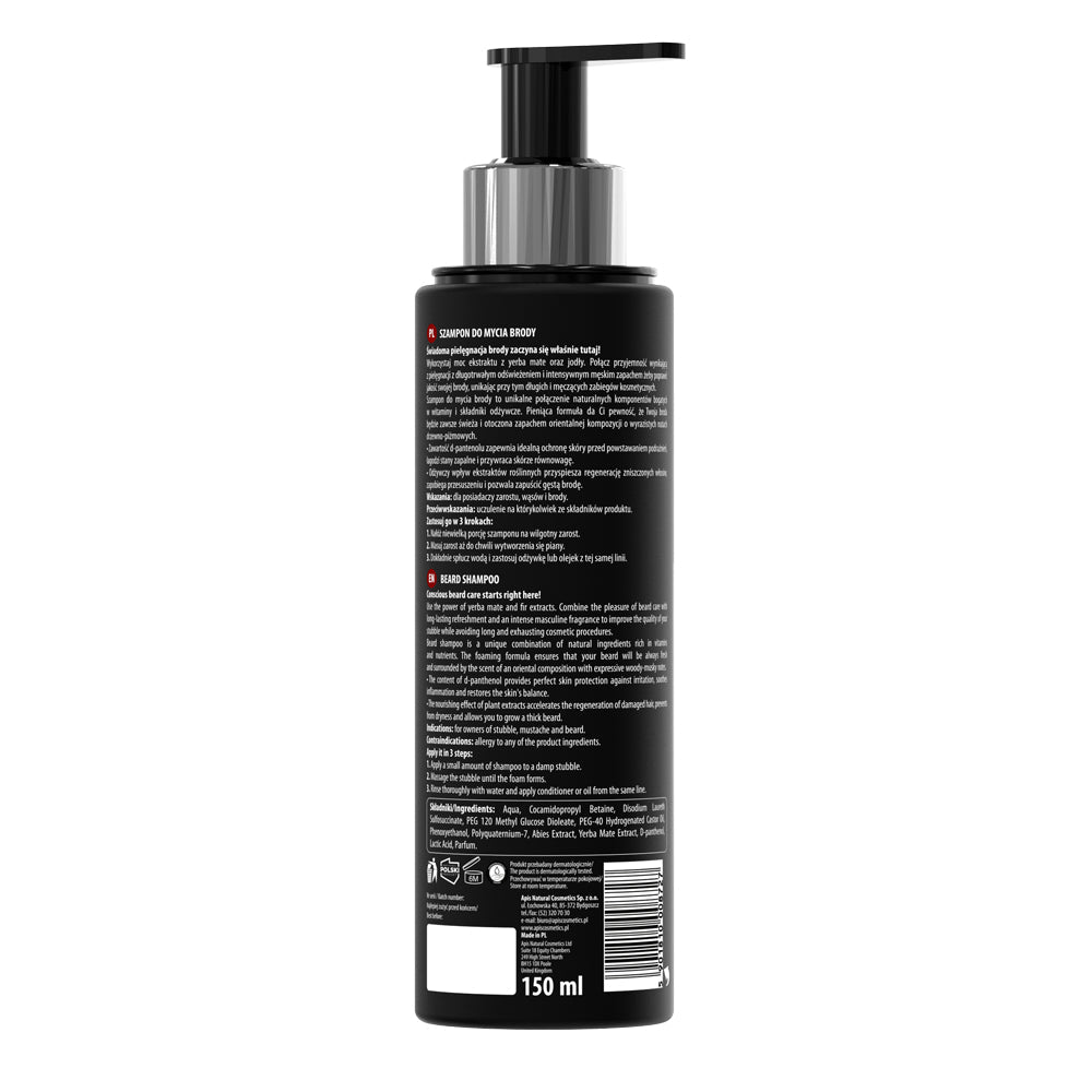 Apis Beard Care Cleansing & Nourishing Beard Shampoo | 150ml
