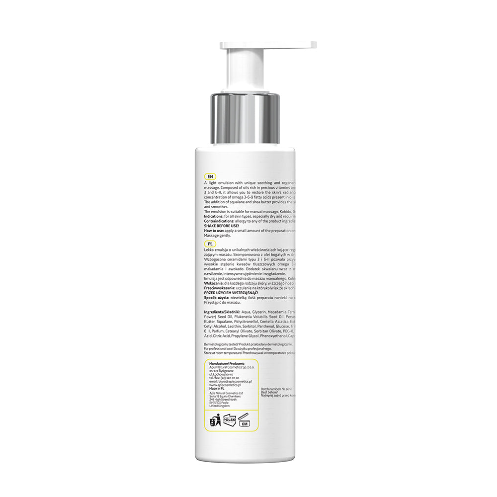 Apis Ceramide Repair Face Massage Oil Emulsion | Ceramides | 150ml