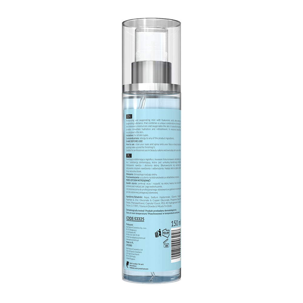 Apis Home Terapis Oxygenating Hyaluronic Mist 2-in-1 | 150ml