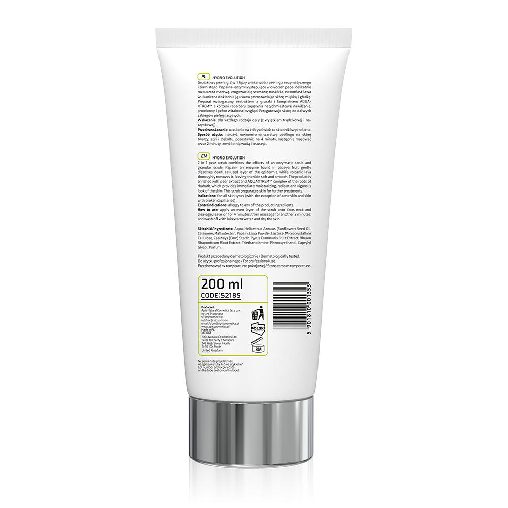 Apis Hydro Evolution Pear Enzymatic 2-in-1 Face Peeling | 200ml