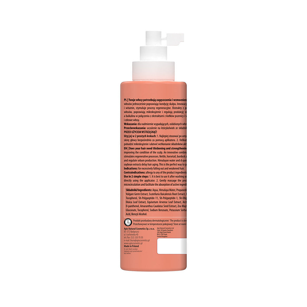 Apis Pick'N'Mix Strengthening Scalp Serum | Hair Support | 150ml
