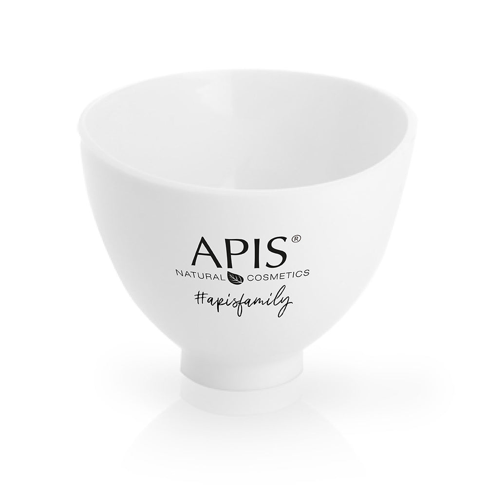 Apis White Algae Mask Bowl with Apis Logo