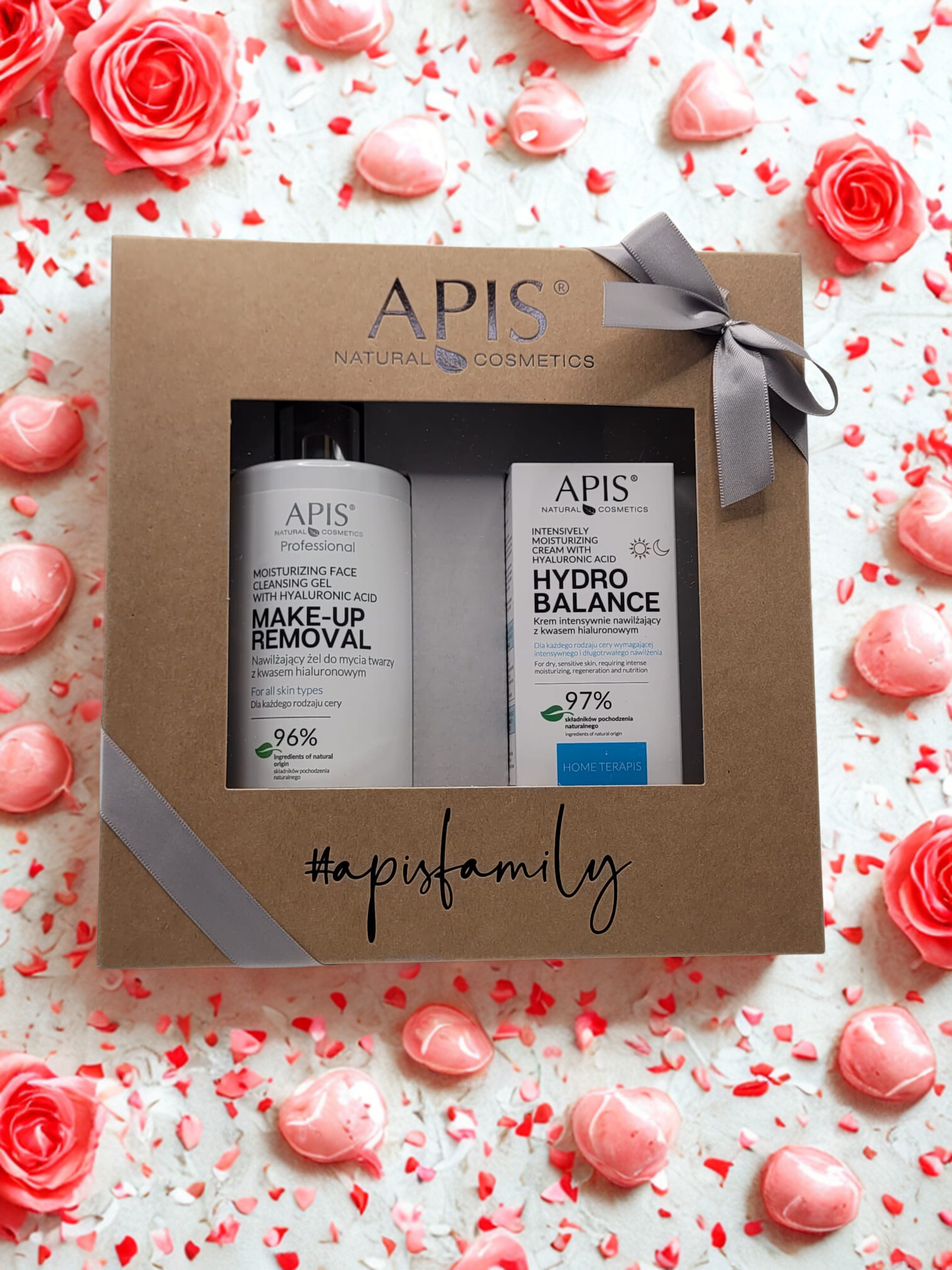 Apis Moisturising Gift Set | Hyaluronic Gel & Hydro Balance Cream