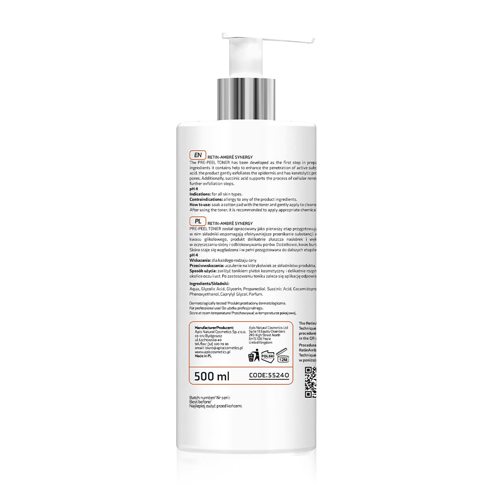Apis Retin-Ambre Synergy Pre-Exfoliation Toner | 500ml