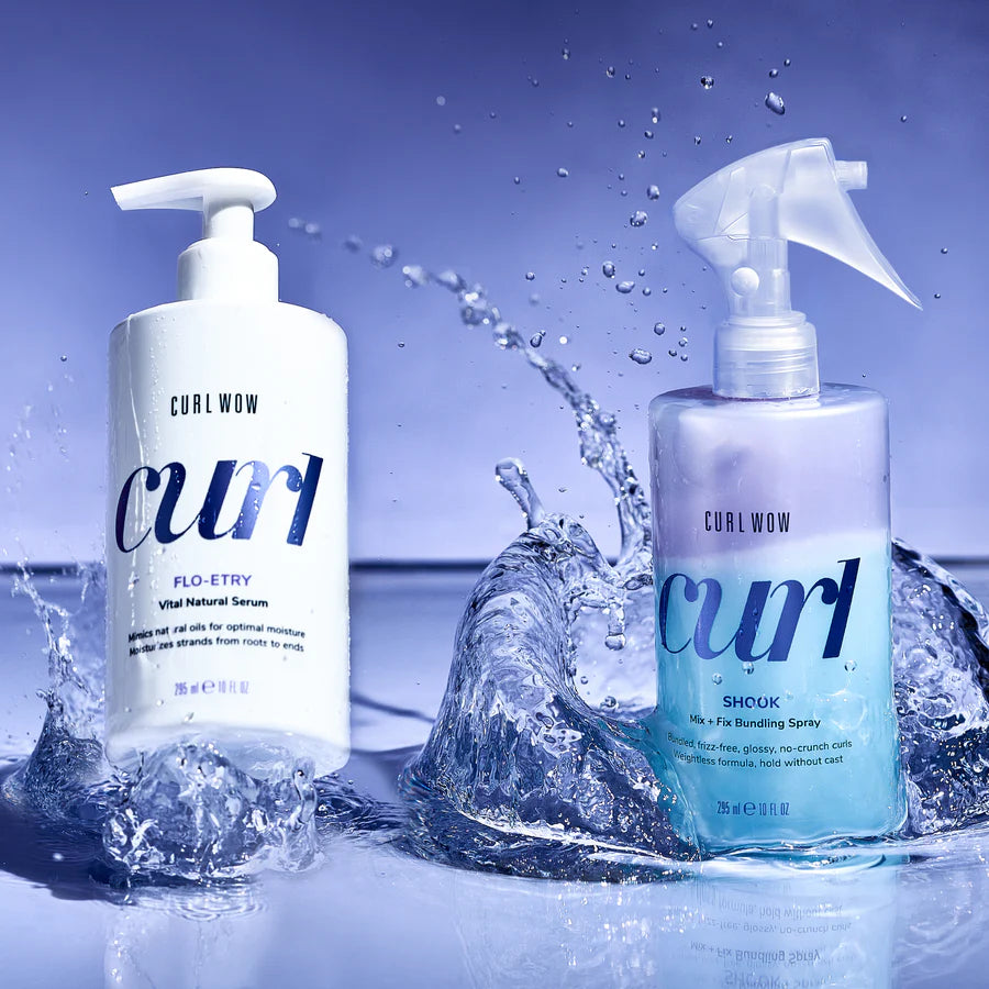 Color Wow Curl Wow Anti-Frizz Styling Set - Professional Curl Control