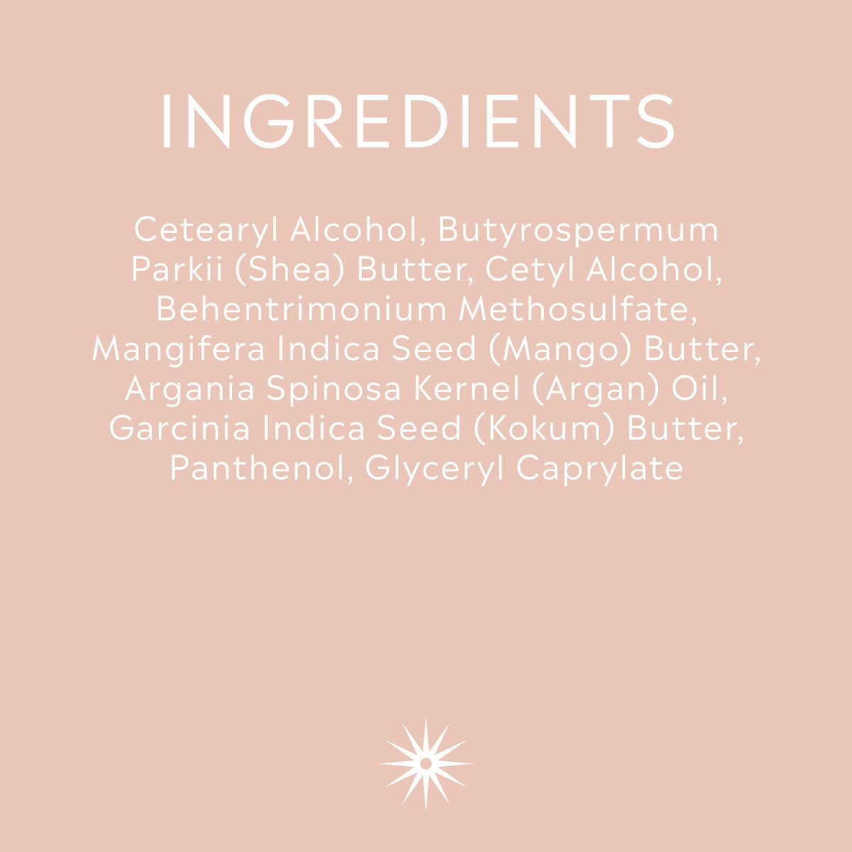 Full ingredients list for Salt + Steam Totally Salty Conditioner Bar