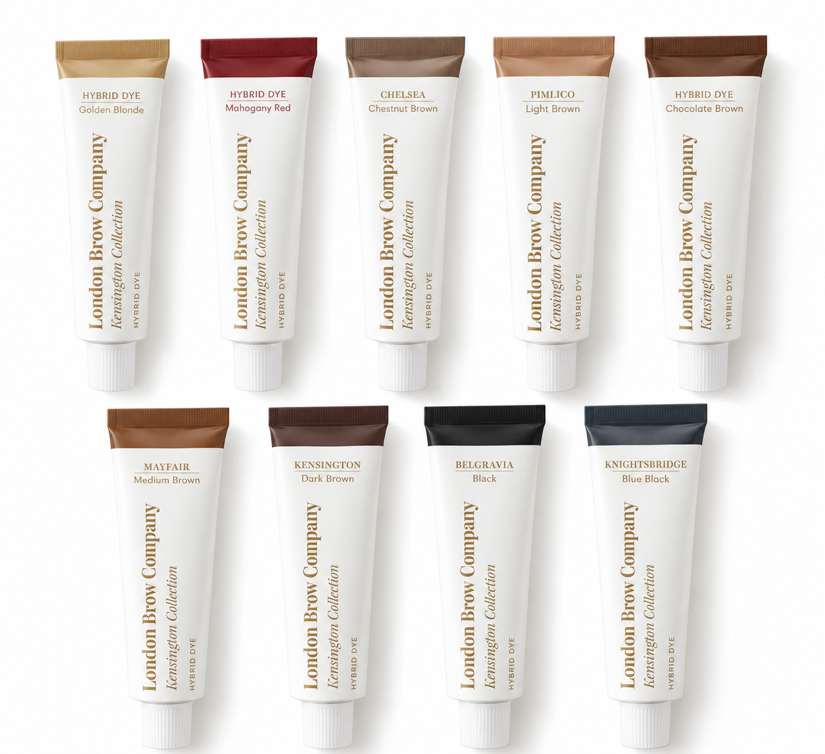 London Brow Hybrid Dye 15ml — 9 Shades