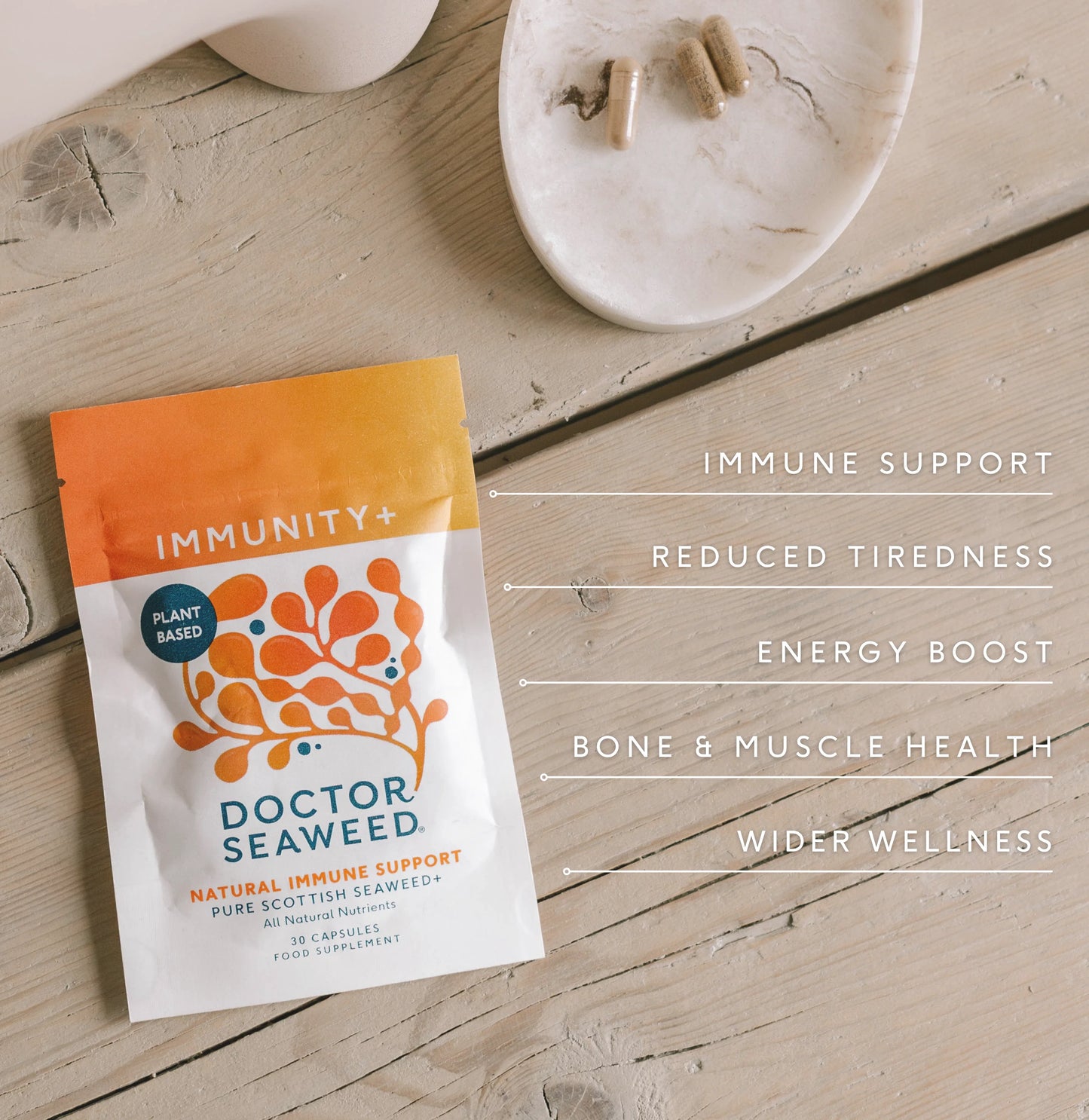 Doctor Seaweed Clarity & Defence Duo Supplement Bundle