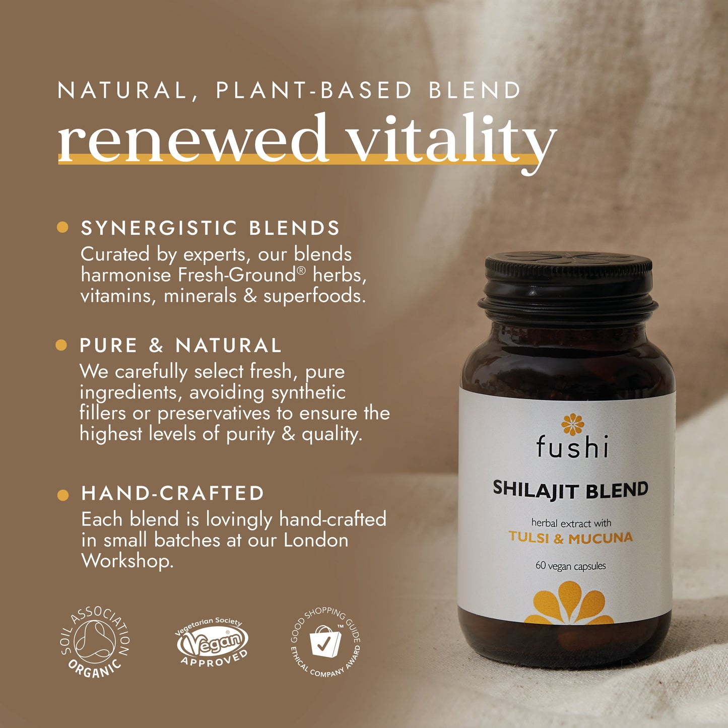 Fushi Shilajit Blend 60 Capsules