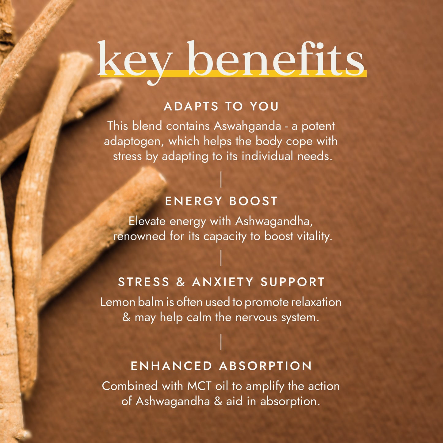 Fushi Ashwagandha Blend with Vegan MCT Extract 60 Capsules