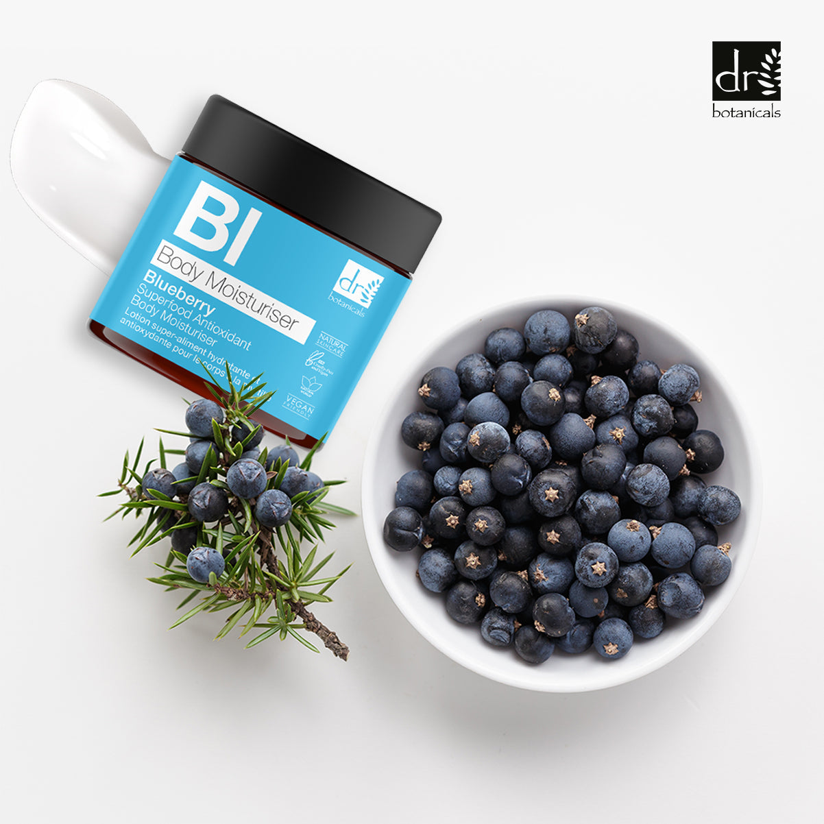 Blueberry Superfood Antioxidant Body Moisturiser 60ml