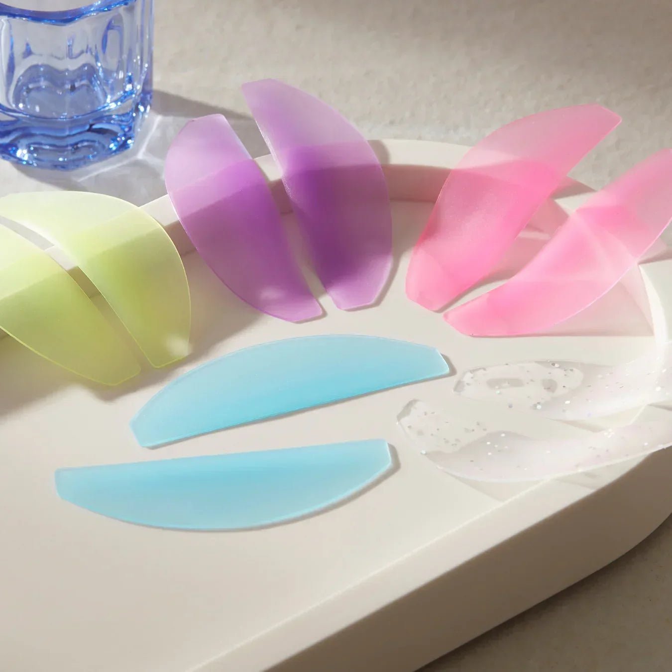 London Brow Korean Lash Lifting Flat Shields — 7 Colours