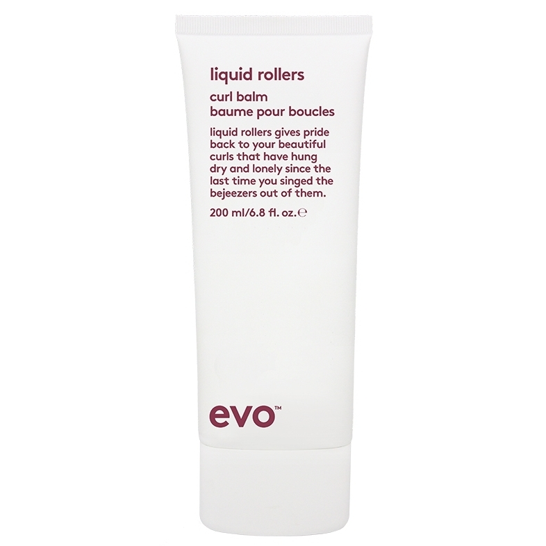 EVO Liquid Rollers Curl Balm 200ml - Professional Anti-Frizz Treatment
