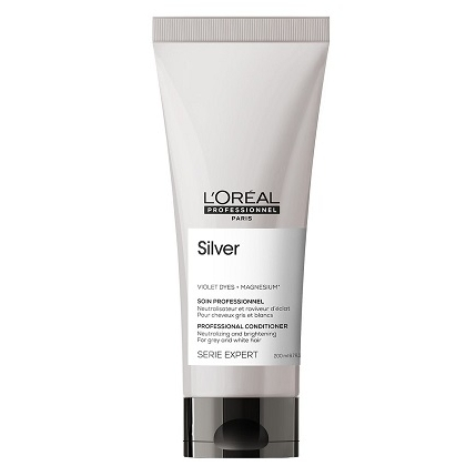 L'Oreal Professionnel Serie Expert Silver Conditioner 200ml - Professional Toning Treatment
