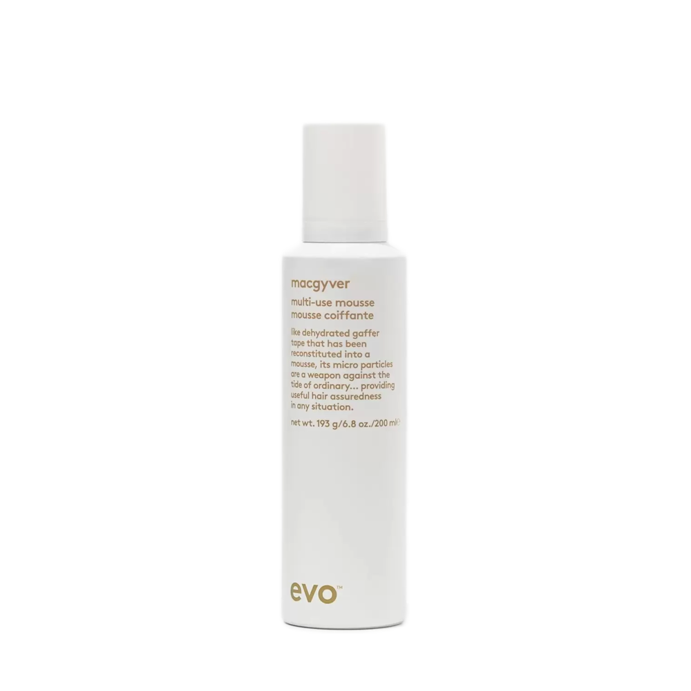 EVO Macgyver Multi-Use Mousse 200ml - Professional Volume and Texture Styling