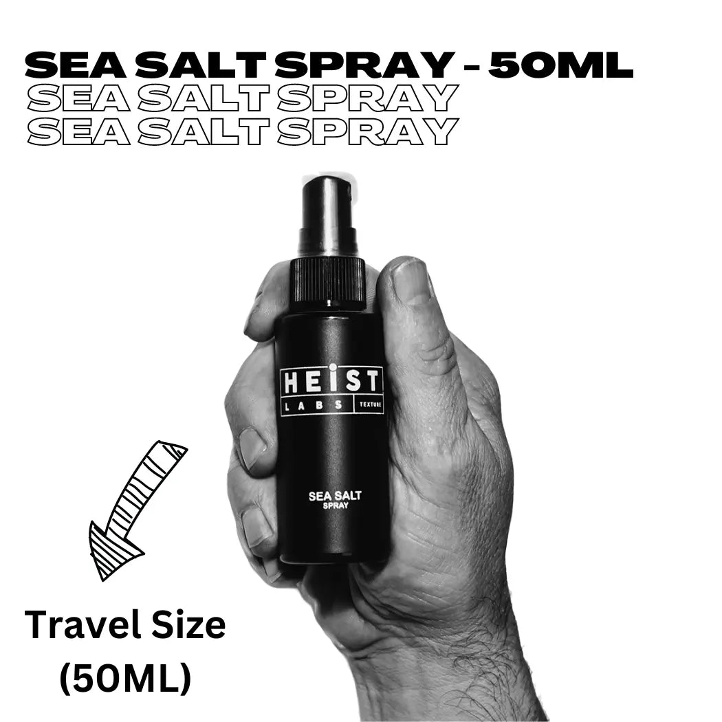 Heist Labs Sea Salt Spray | Texture & Grip Styling Spray 50ml Travel Size