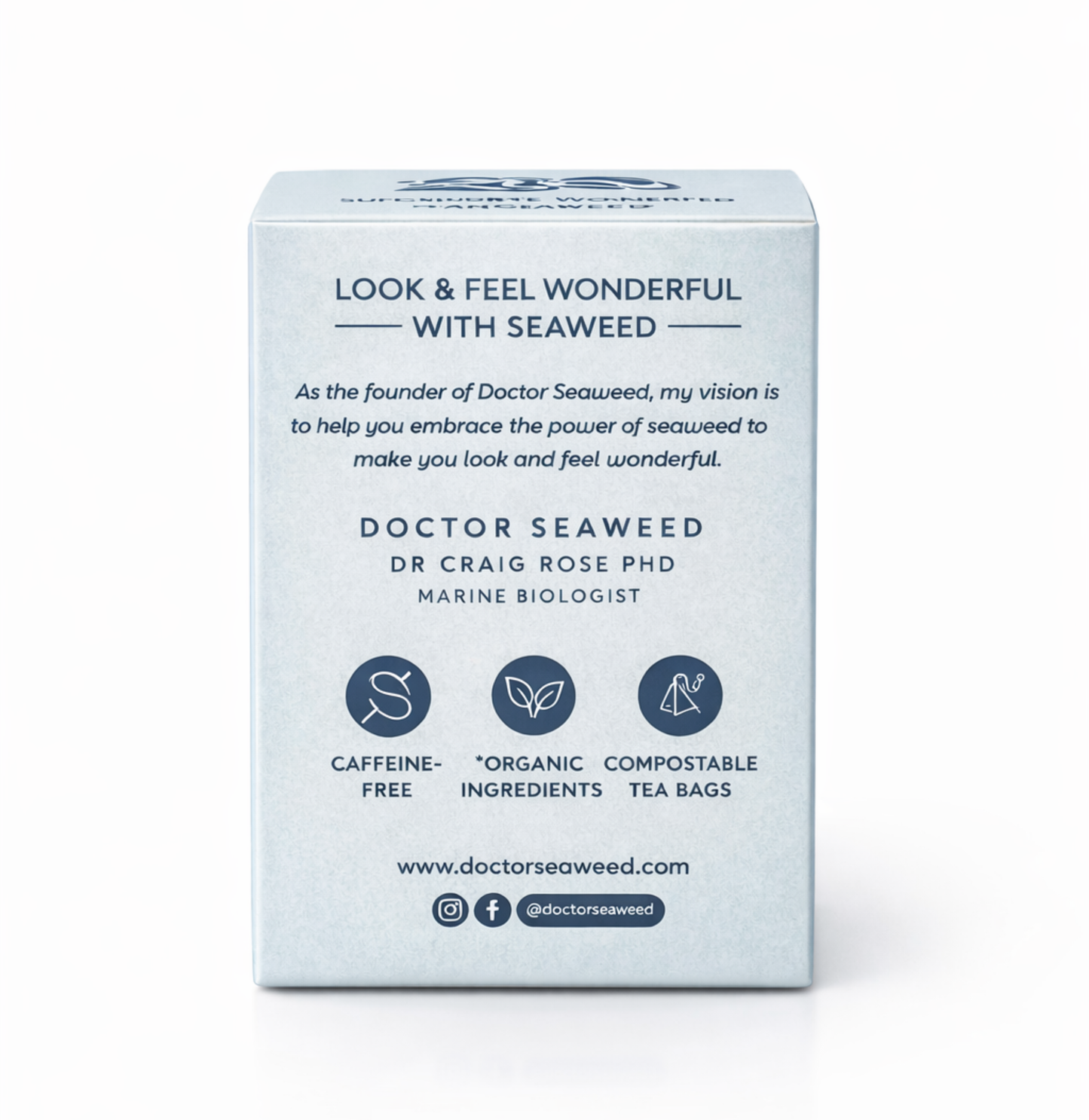 Doctor Seaweed Serene Blend+ Herbal Tea with Seaweed