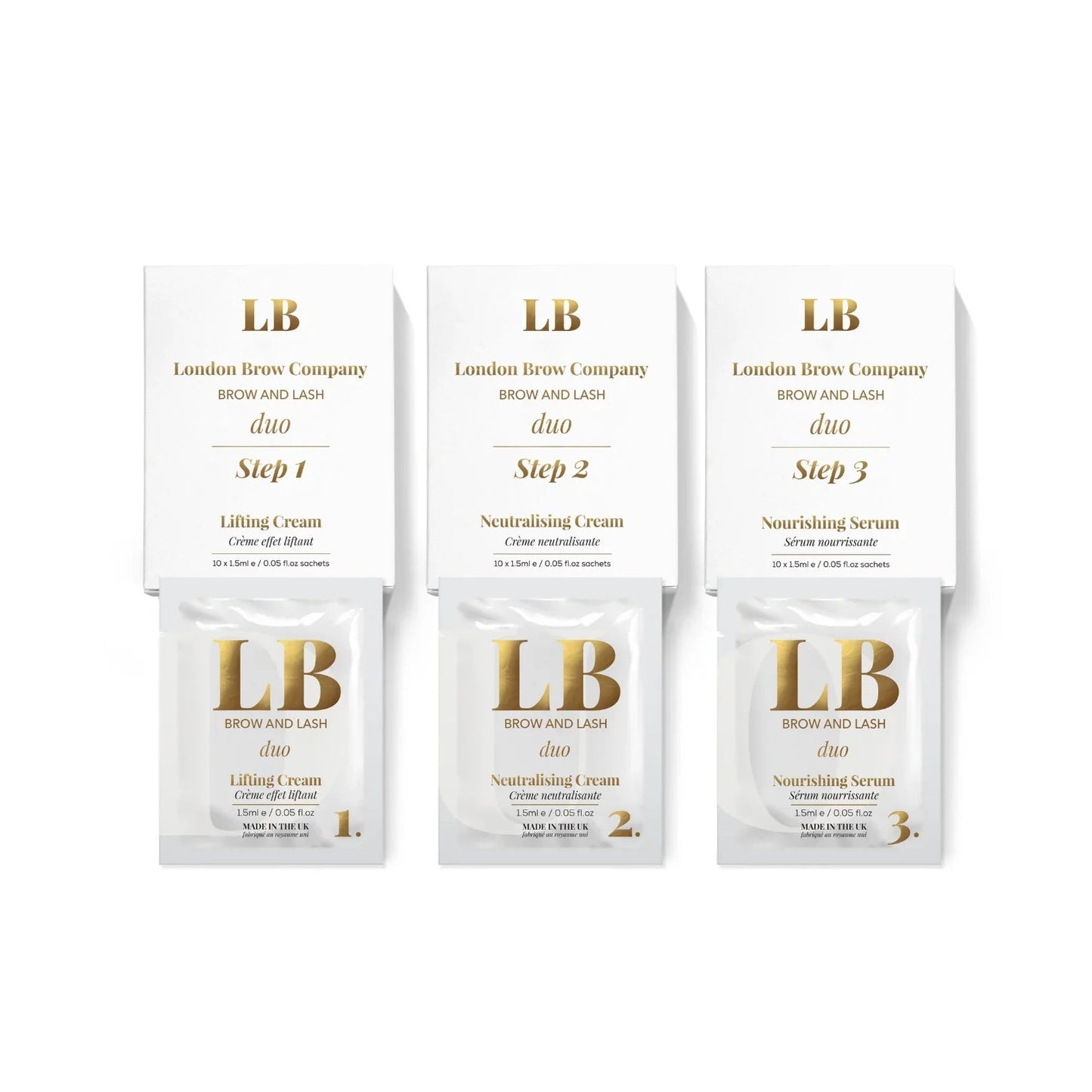 London Brow DUO Waterproof Lash Lift & Brow Lamination System