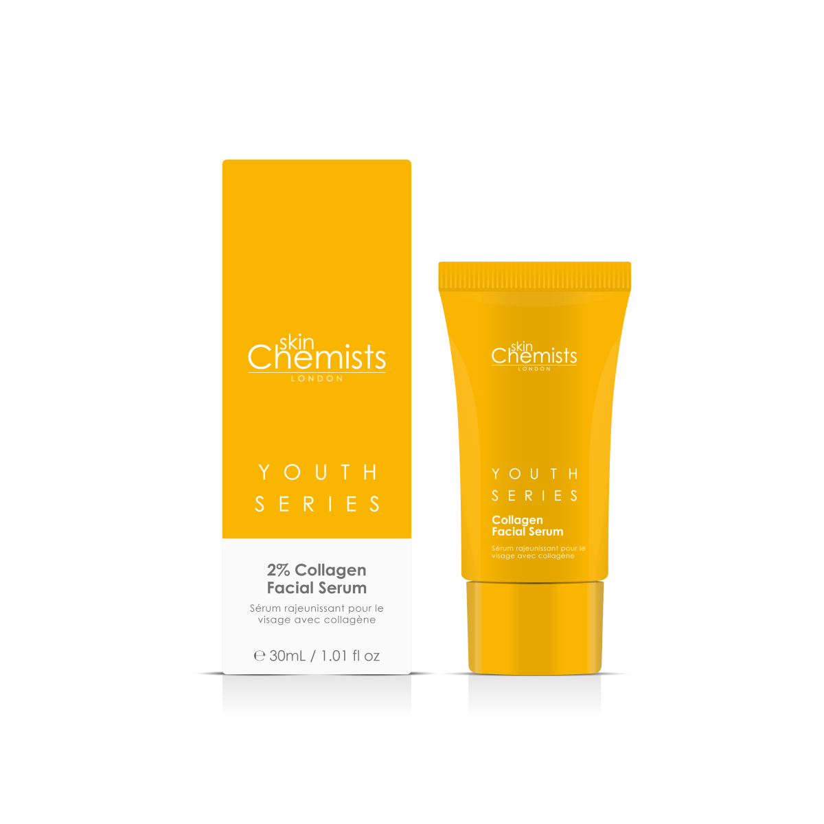 skinChemists 2% Collagen Facial Serum 30ml (Vegan)