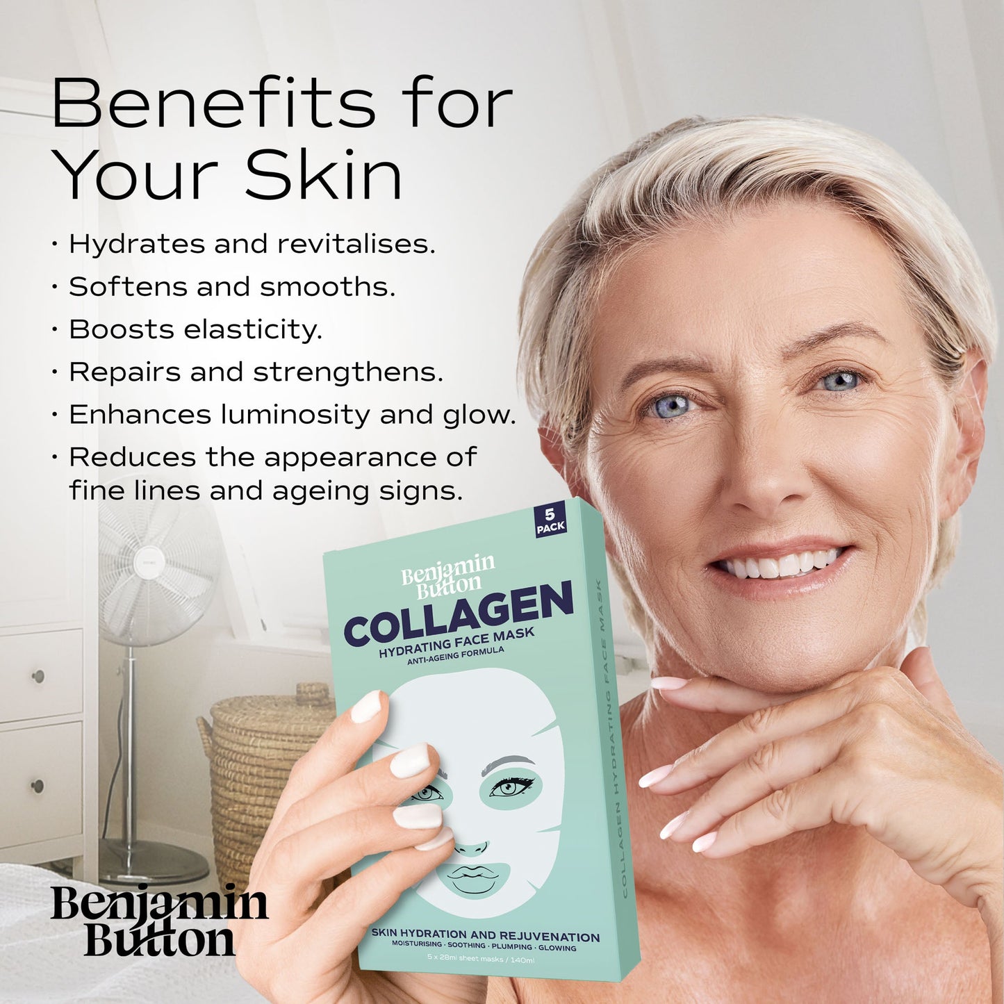 Benjamin Button Collagen Hydrating Face Mask