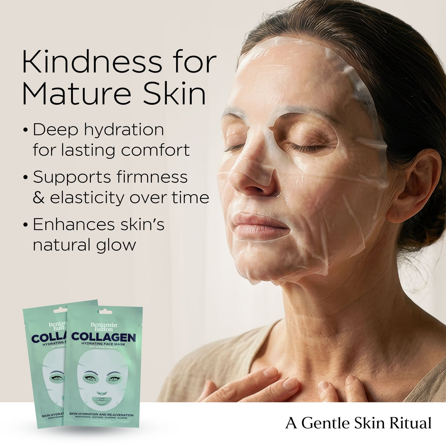 Benjamin Button Collagen Hydrating Face Mask