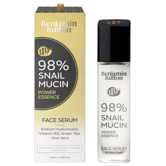 Benjamin Button 98% Snail Mucin Hydrating Face Serum 100ml