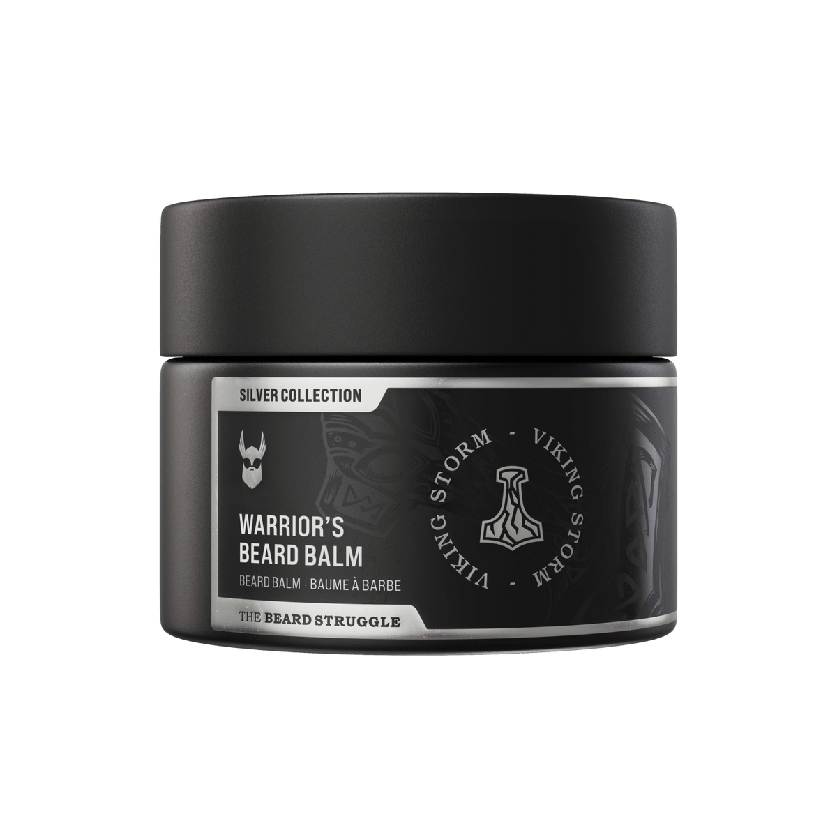 Warrior's Beard Balm scent variant tin