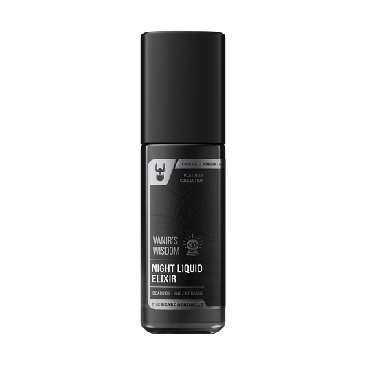 Beard Struggle Night Liquid Elixir Oil bottle
