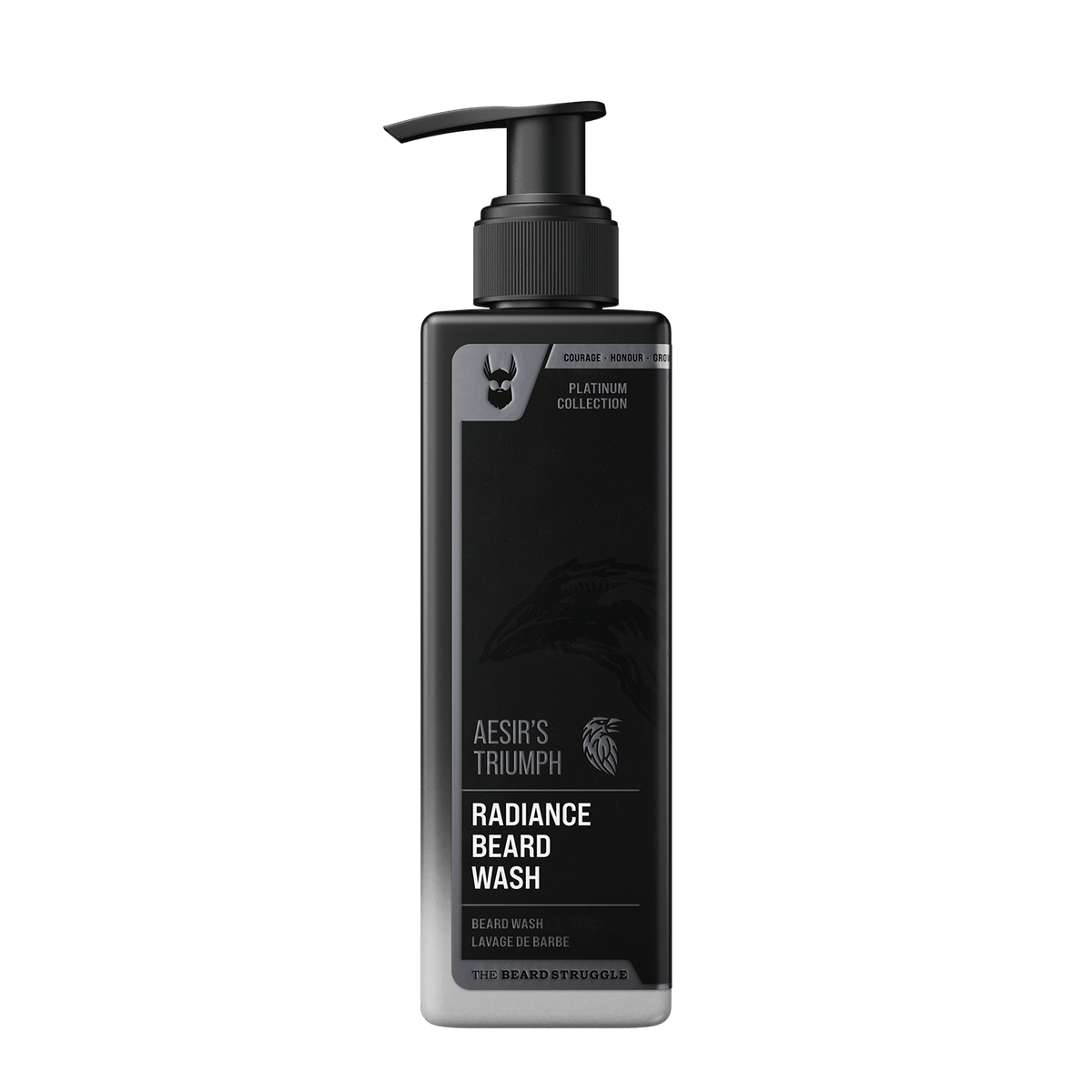 Radiance Beard Wash packaging