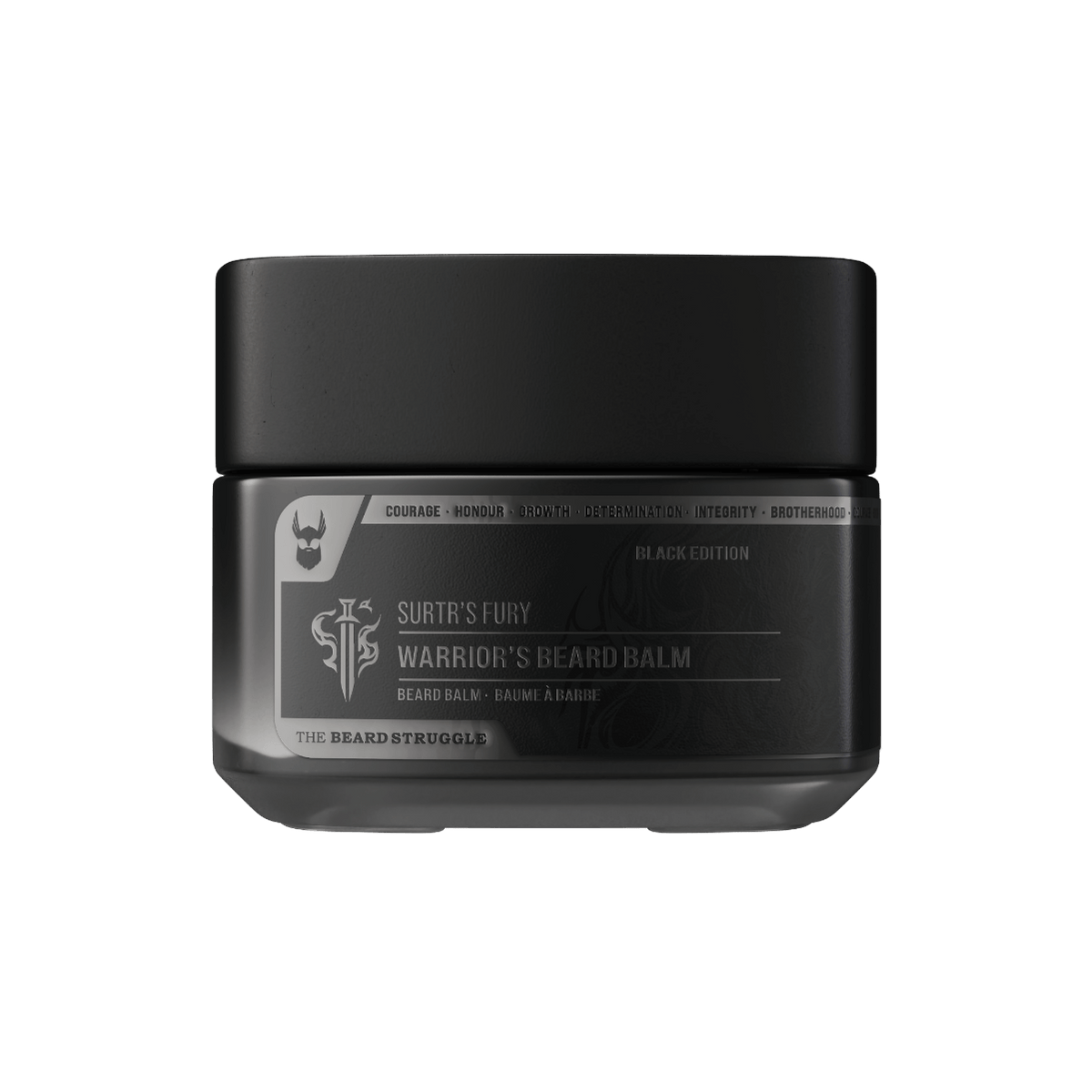 Beard Struggle Warrior's Beard Balm tin