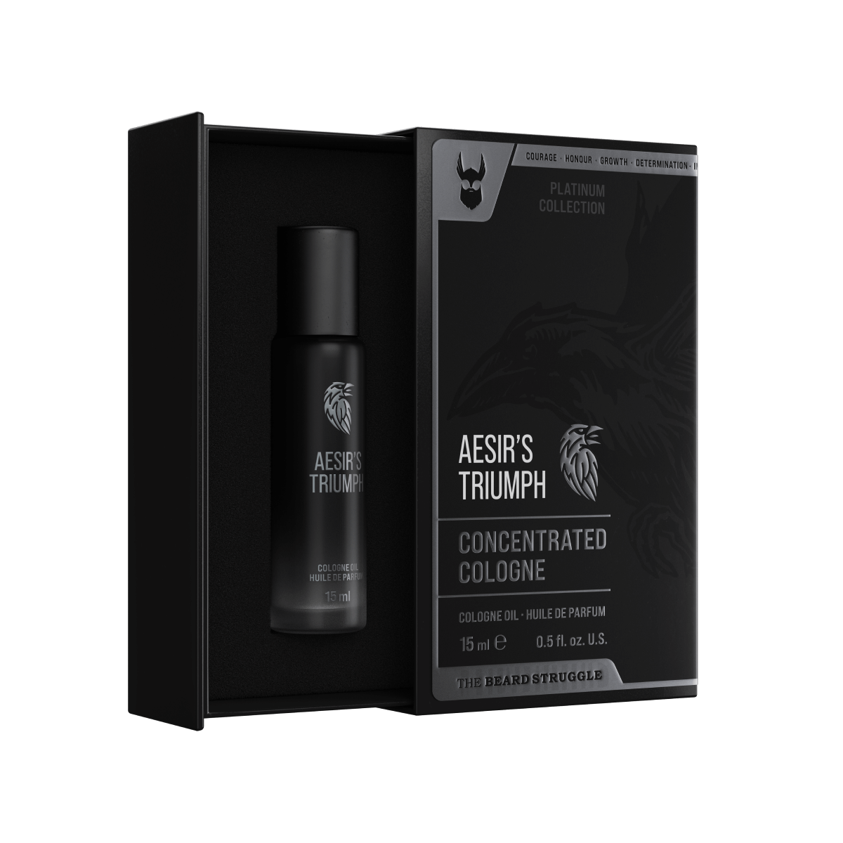 Beard Struggle Concentrated Cologne Oil bottle