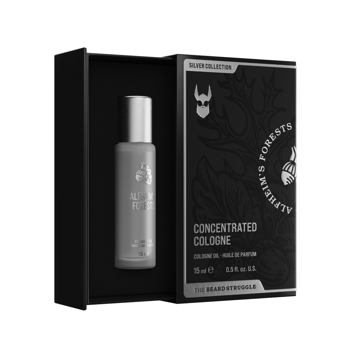 Concentrated Cologne Oil bottle render