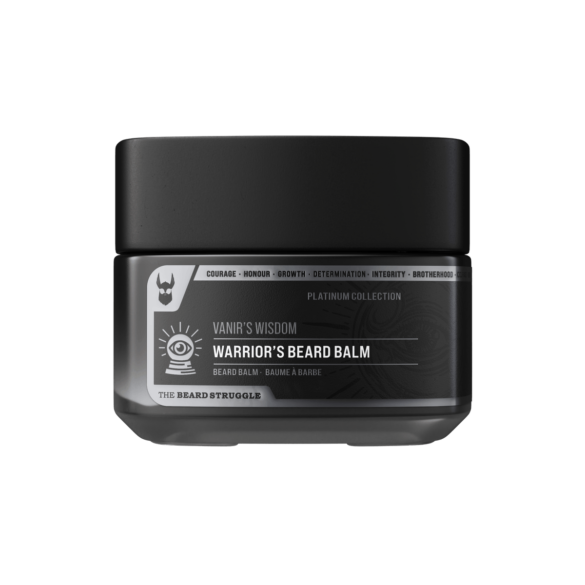 Warrior's Beard Balm packaging