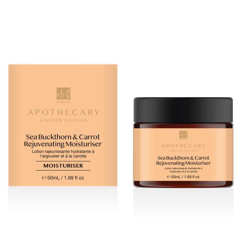 Sea Buckthorn & Carrot Rejuvenating Moisturiser by Apothecary on a white background