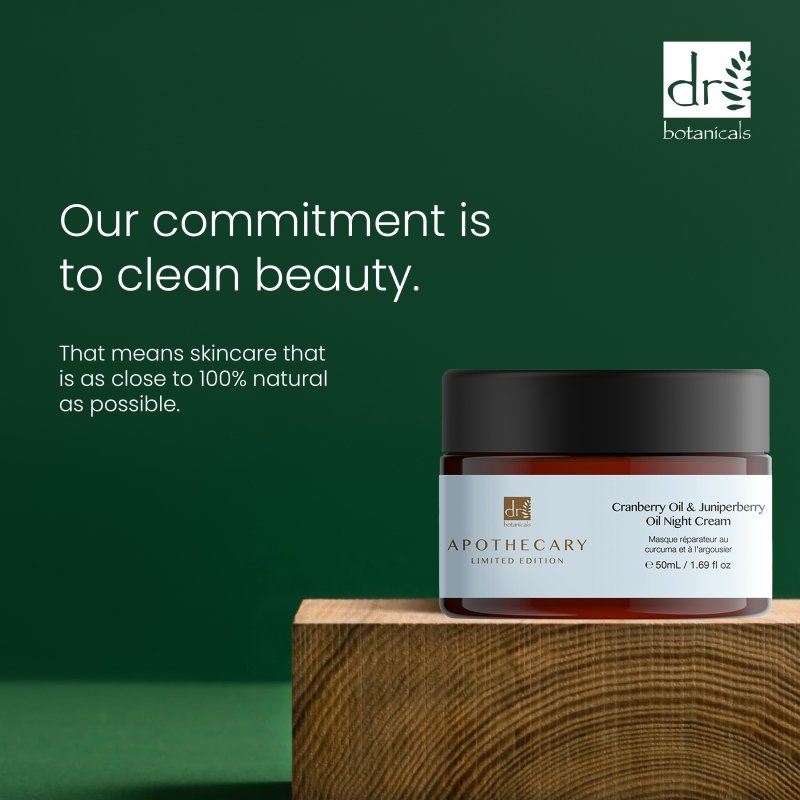 Dr Botanicals Cranberry & Juniper Berry Night Cream 50ml