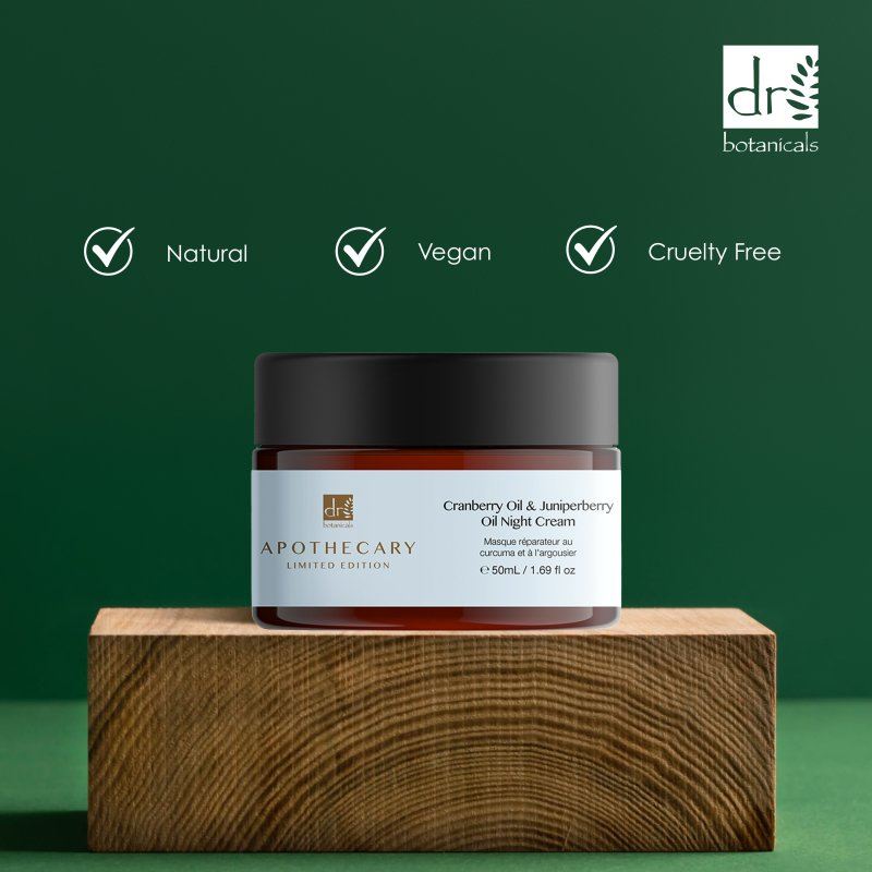 Dr Botanicals Cranberry & Juniper Berry Night Cream 50ml