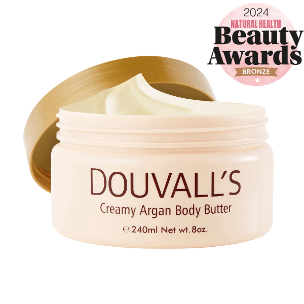 Organic Creamy Argan Body Butter Lavender And Lemon 240ml