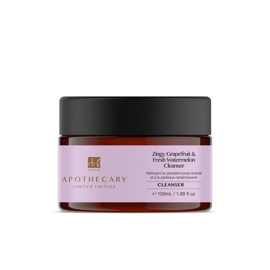 Jar of Apothecary Zingy Grapefruit & Fresh Watermelon Cleanser on a white background