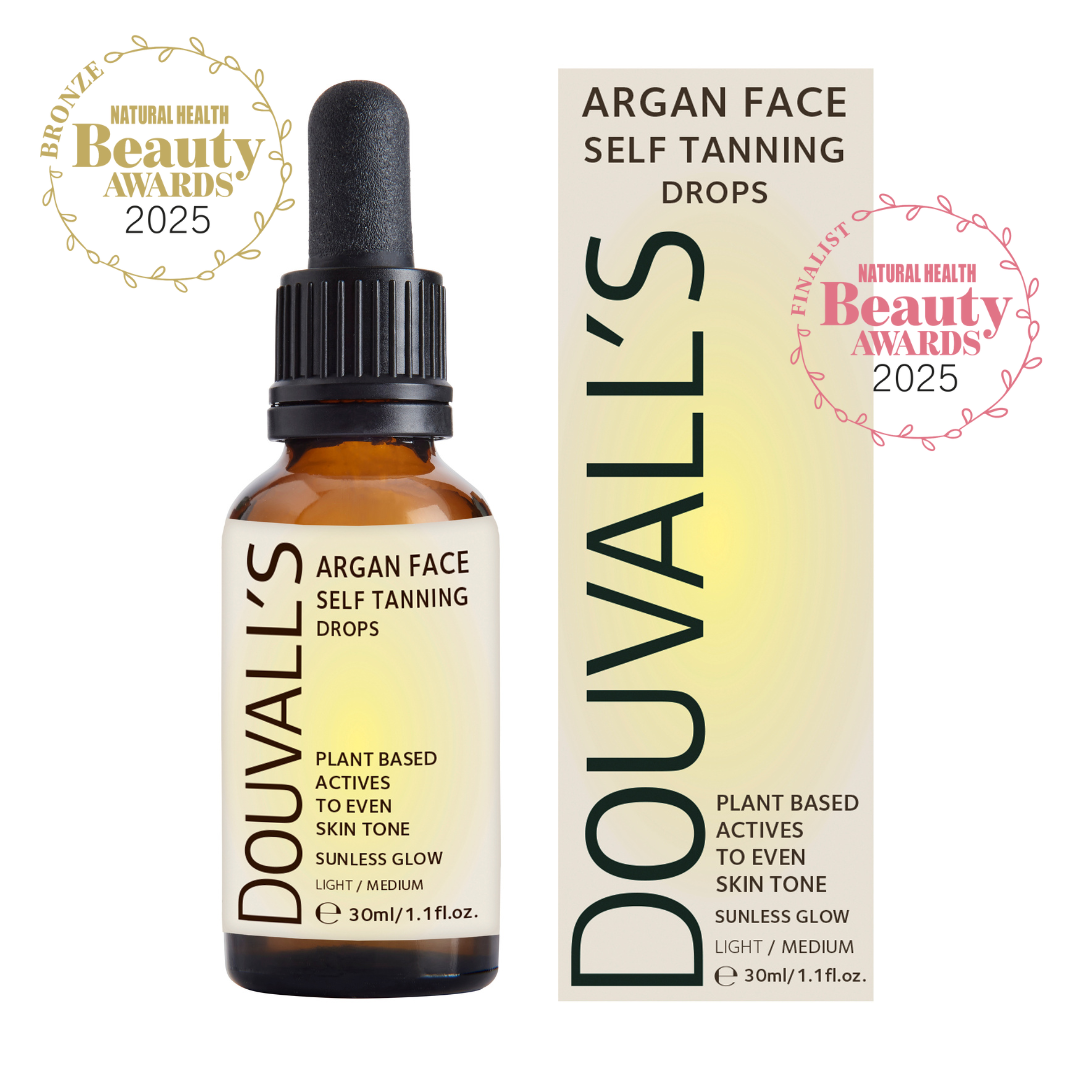 Argan Self Tanning Face Drops 30ml | Semi-Permanent Self Tanning Drops