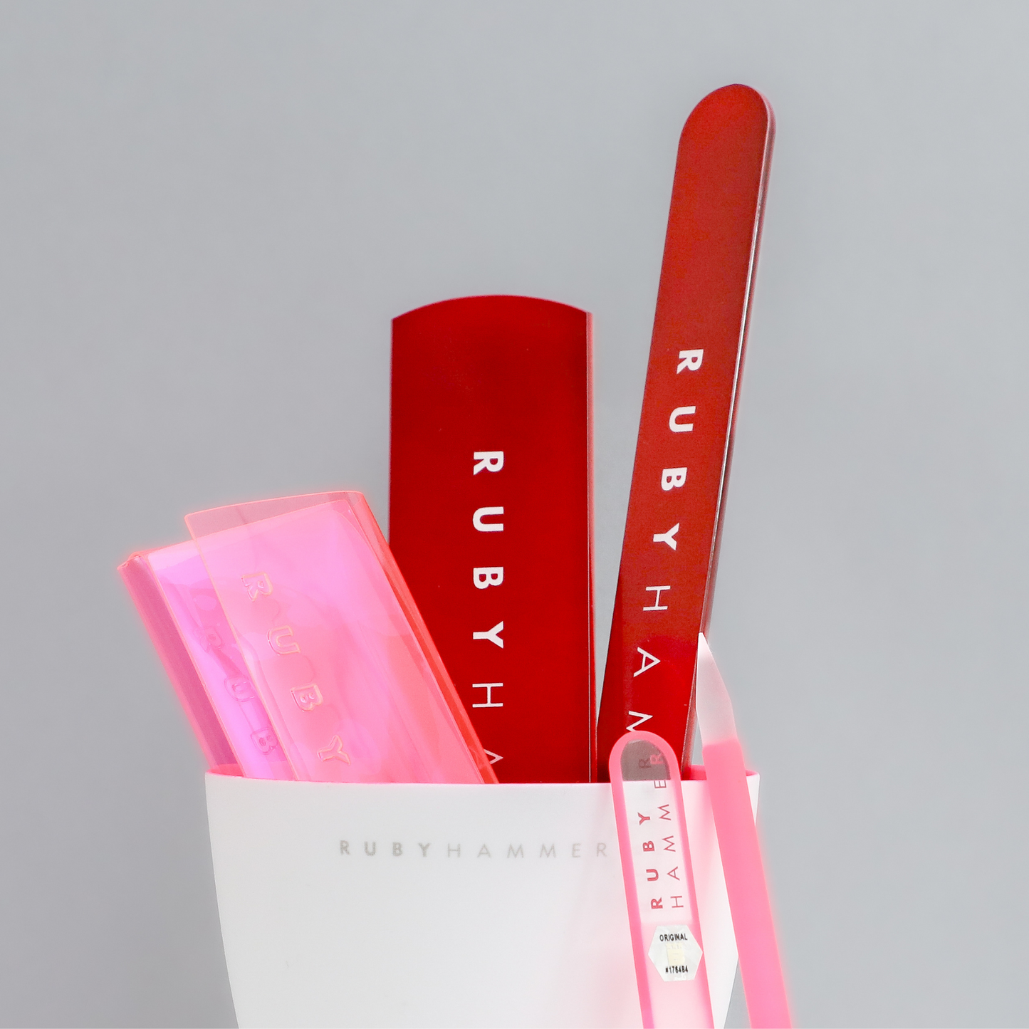 Ruby Hammer Large Glass Nail File
