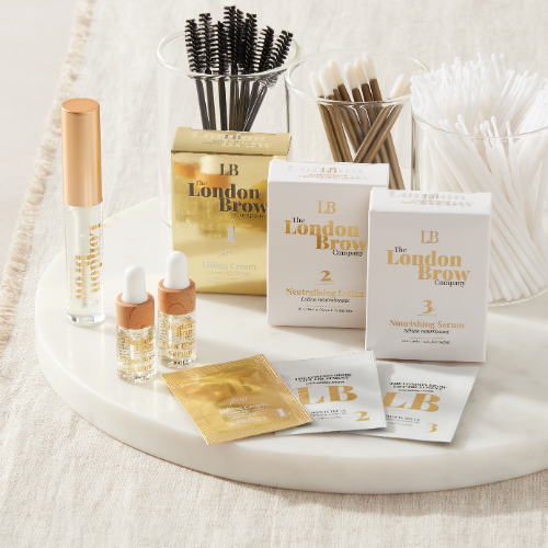 London Brow PRO XL Waterproof Brow Lamination Kit with Aftercare – 60 Treatments