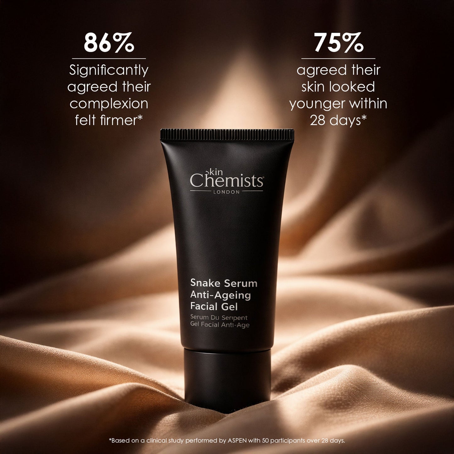 skinChemists Snake Serum Anti-Ageing Facial Gel 30ml